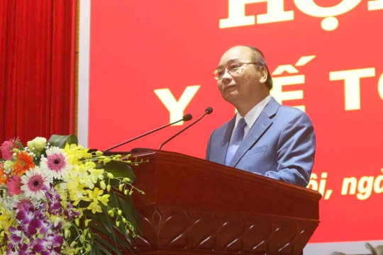 Thủ tướng Chính phủ Nguyễn Xuân Phúc (Ảnh: Minh Thuý) 