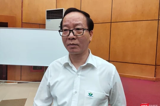 PGS. Trần Minh Điển – Phó Giám đốc Bệnh viện Nhi Trung ương (Ảnh: Minh Thúy) 