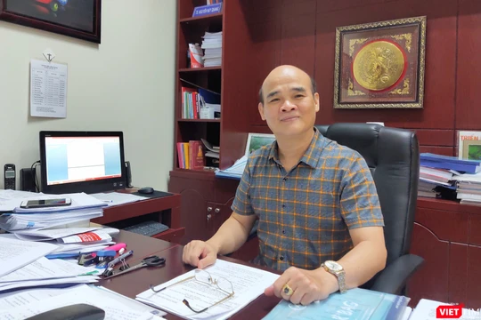TS. Nguyễn Huy Quang – Vụ trưởng Vụ Pháp chế, Bộ Y tế (Ảnh: Minh Thúy) 