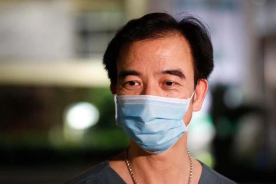 Ông Nguyễn Quang Tuấn - Giám đốc Bệnh viện Bạch Mai (Ảnh - Phong Sơn) 