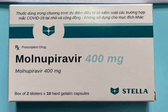 Thuốc Molnupiravir (Ảnh - ST) 