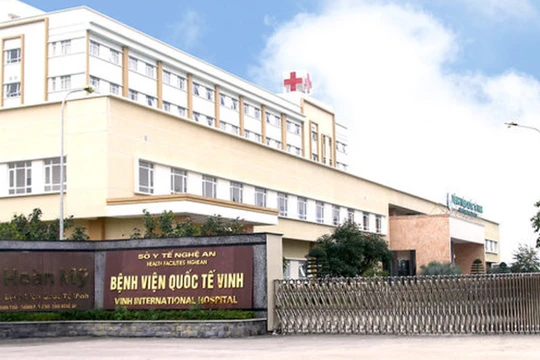 Bệnh viện Quốc tế Vinh (Ảnh: BVĐK QT Vinh) 