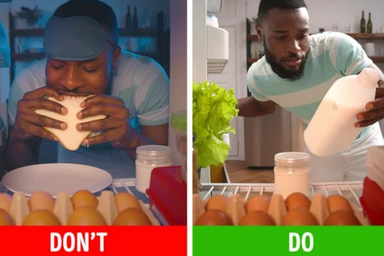 Uống sữa giúp bạn giảm cân (Ảnh: Brightside)