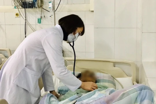 Bệnh nhân đột nguỵ vào viện gia tăng khi trời rét đậm (Ảnh: BVCC) 