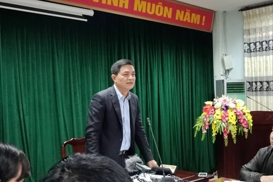 PGS. TS. Nguyễn Thanh Phong – Cục trưởng Cục An toàn thực phẩm, Bộ Y tế (Ảnh: C.L.) 