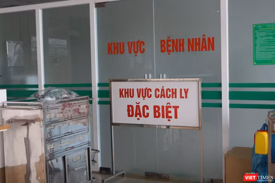 Khu vực cách ly đặc biệt (Ảnh: Minh Thúy)