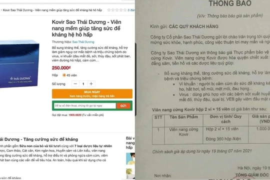 Thuốc YHCT có tác dụng hỗ trợ điều trị COVID-19 khiến người dân sửng sốt vì tăng giá bán (Ảnh tổng hợp) 