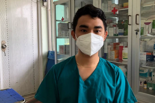 Chân dung bác sĩ giả Nguyễn Quốc Khiêm (Ảnh - VT) 