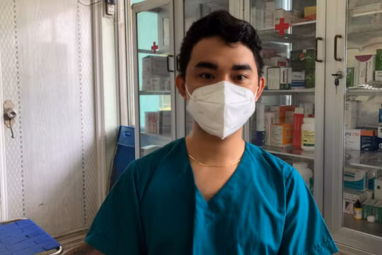 Chân dung bác sĩ giả Nguyễn Quốc Khiêm (Ảnh - VT) 