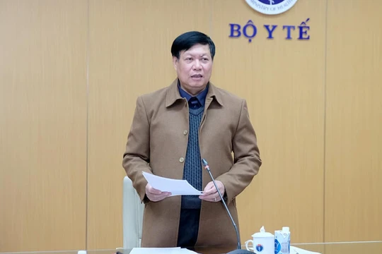 Thứ trưởng Bộ Y tế Đỗ Xuân Tuyên (Ảnh - Trần Minh) 