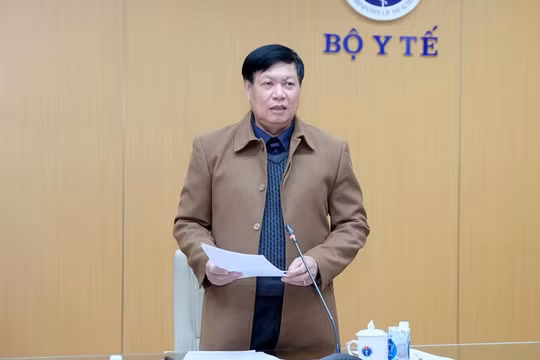 Thứ trưởng Bộ Y tế Đỗ Xuân Tuyên (Ảnh - Trần Minh) 