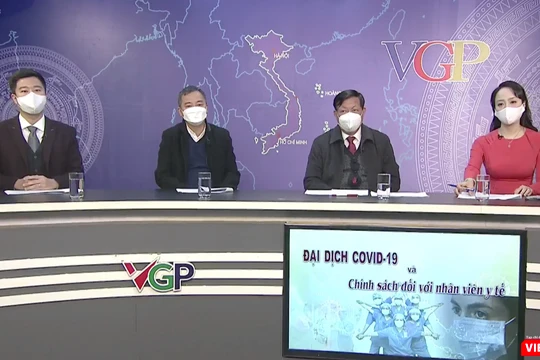 Toạ đàm đại dịch COVID-19 và chính sách đối với nhân viên y tế (Ảnh - Minh Thuý)