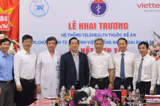 Bệnh viện Thống Nhất khai trương hệ thống Telehealth thuộc Đề án Khám, chữa bệnh từ xa của Bộ Y tế (Ảnh - BVCC) 