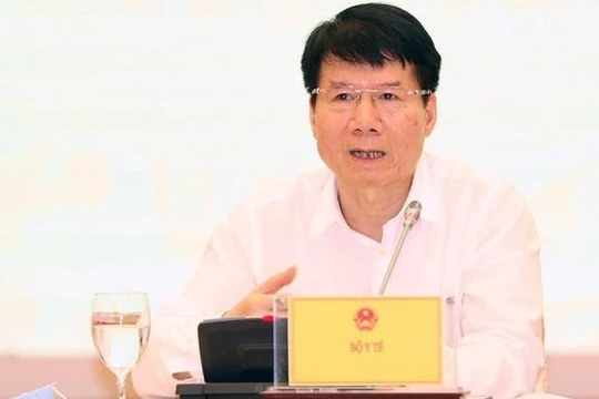 Thứ trưởng Bộ Y tế Trương Quốc Cường (Ảnh - TTXVN) 