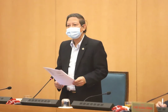 Ông Hoàng Đức Hạnh – Phó Giám đốc Sở Y tế TP. Hà Nội (Ảnh - Thọ Dương) 