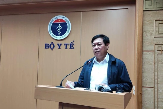 Thứ trưởng Bộ Y tế Đỗ Xuân Tuyên (Ảnh - Minh Thuý)