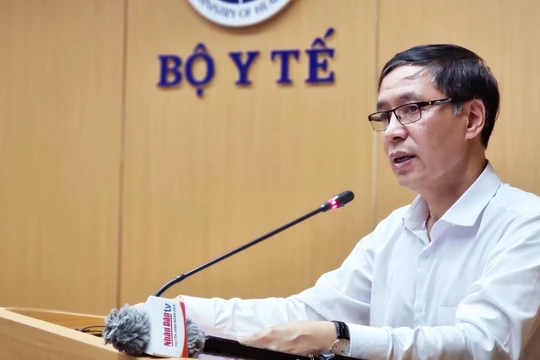 Ông Đặng Quang Tấn - Cục trưởng Cục Y tế dự phòng, Bộ Y tế (Ảnh - BYT) 