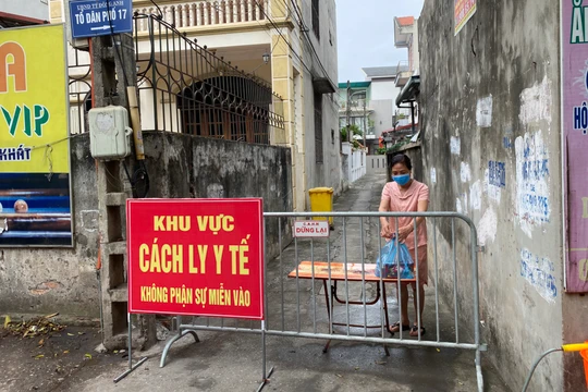 Khu vực cách ly (Ảnh - TY)