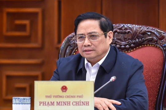 Thủ tướng Chính phủ Phạm Minh Chính (Ảnh - VGP/Nhật Bắc) 