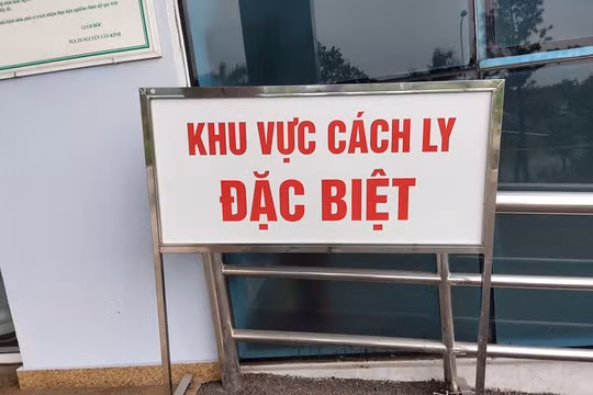 Khu vực cách ly đặc biệt tại Bệnh viện Bệnh Nhiệt đới Trung ương cơ sở 2. Ảnh: Minh Thúy 