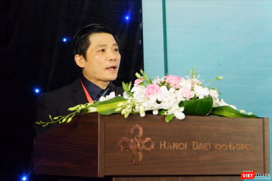 PGS. TS. Nguyễn Duy Ánh – Giám đốc Bệnh viện Phụ sản Hà Nội (Ảnh: Thảo Vy) 