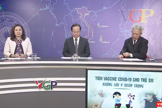 Toạ đàm tiêm vaccine COVID-19 cho trẻ em - những lưu ý quan trọng (Ảnh - Minh Thuý) 