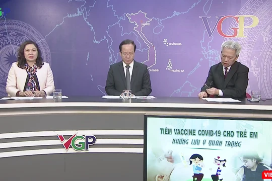 Toạ đàm tiêm vaccine COVID-19 cho trẻ em - những lưu ý quan trọng (Ảnh - Minh Thuý) 