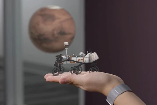 Các đồ vật sẽ xuất hiện như thế này khi đeo kính