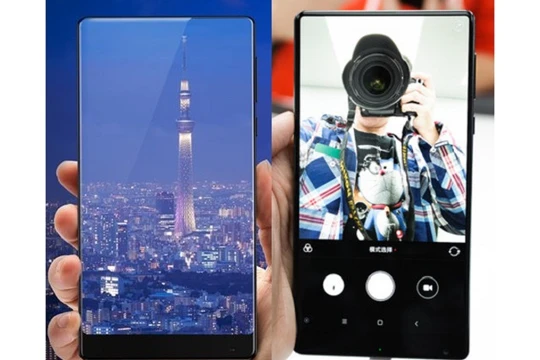 Điện thoại không viền đang trở thành "mốt"