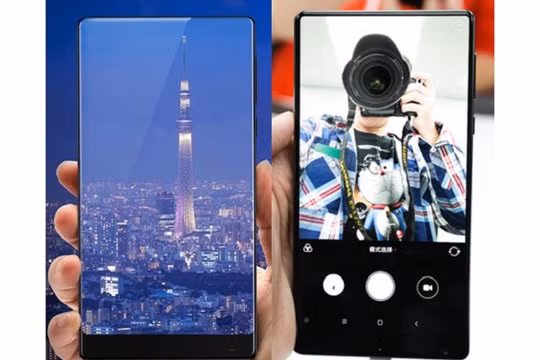 Điện thoại không viền đang trở thành "mốt"