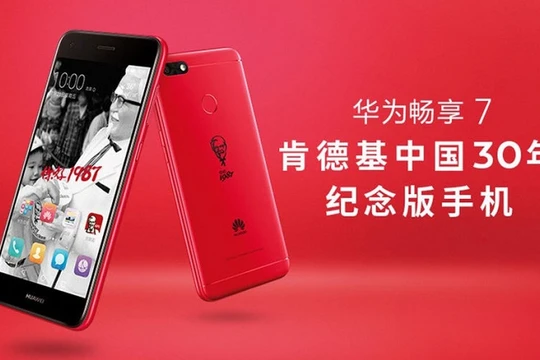 Sự kết hợp giữa hãng gà rán và nhà sản xuất điện thoại lớn nhất Trung Quốc