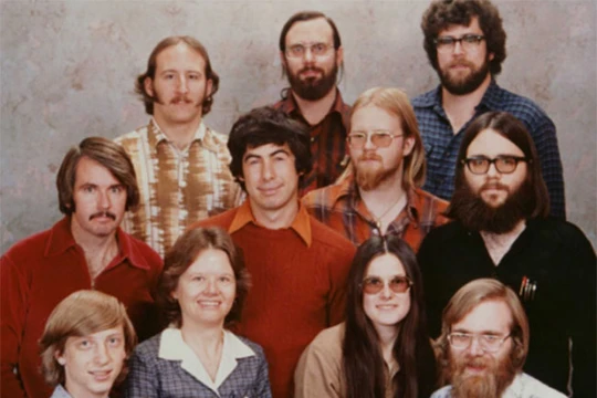 11 nhân viên đầu tiên của Microsoft. (Ảnh: Microsoft)