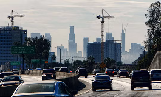 Đường cao tốc 101 ở Los Angeles. Ảnh: Business Insider