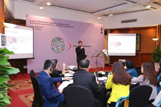 Sự kiện nằm trong chuỗi Hoạt động chuyên môn thường kỳ của ICAEW tại Khu vực Đông Nam Á. Ảnh: Lâm Đàm