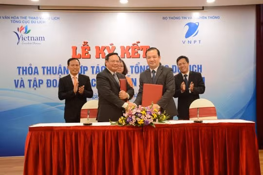 Việc hợp tác này nhằm thúc đẩy sự phát triển của ngành du lịch Việt Nam, đón đầu cuộc cách mạng công nghiệp 4.0, trên cơ sở nhu cầu, thế mạnh hiện có của cả 2 bên. Ảnh: T.Quỳnh.