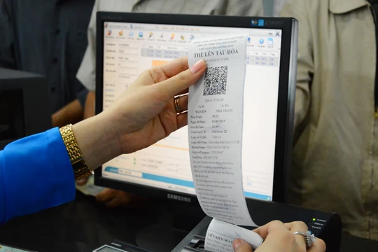 Đã có hơn 15 triệu vé tàu điện tử được giao dịch thành công trên hệ thống do FPT cung cấp, triển khai. Ảnh: FPT.