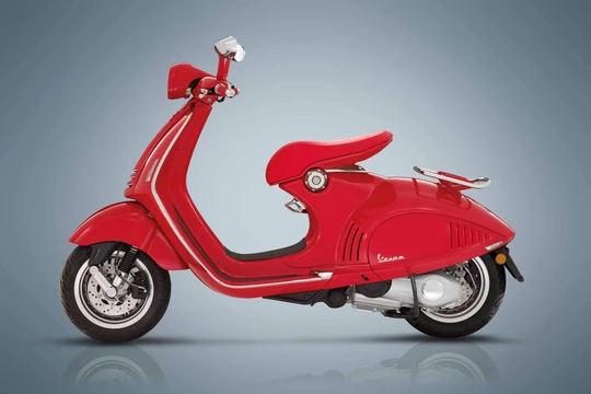 Vespa 946 RED được thiết kế như một nét đặc trưng độc đáo của Vespa. Ảnh: Piaggio Việt Nam.