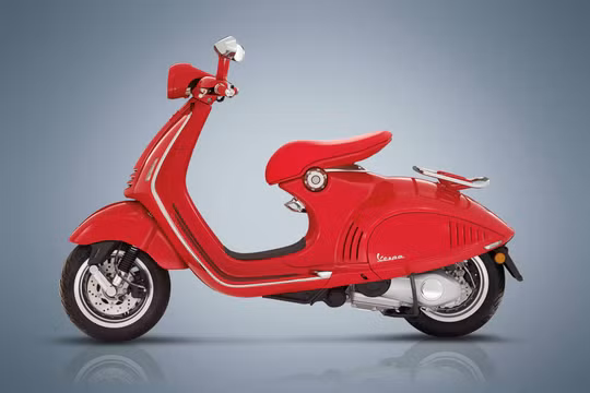 Vespa 946 RED được thiết kế như một nét đặc trưng độc đáo của Vespa. Ảnh: Piaggio Việt Nam.