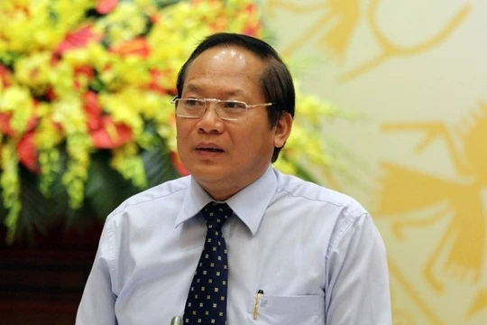 Bộ trưởng Trương Minh Tuấn đang trả lời chất vấn. Ảnh: TTXVN