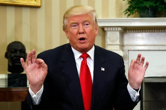 Tổng thống Mỹ Donal Trump. Ảnh: Nhà Trắng