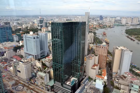 Góc quận Nhất, TP.HCM. Ảnh: Quỳnh Thuý.