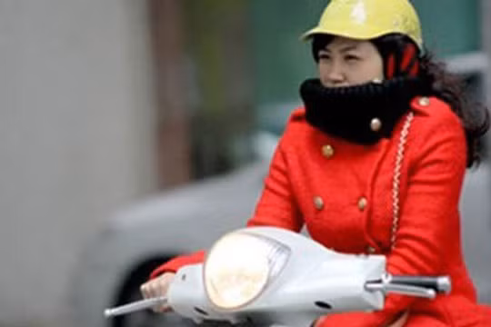 Không khí lạnh khiến miền Bắc có nơi rét hại. Ảnh: Báo Văn hóa.