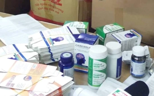 Số thuốc giả bị cơ quan chức năng thu giữ (Ảnh: An Bình)