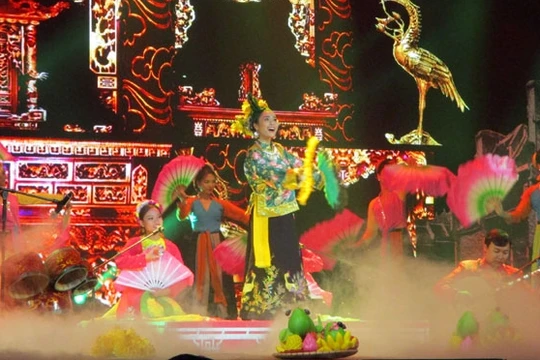 Thực hành tín ngưỡng thờ mẫu được công nhận là một trong những DSVHPVT đại diện của nhân loại (Ảnh: Tổng cục Du lịch)