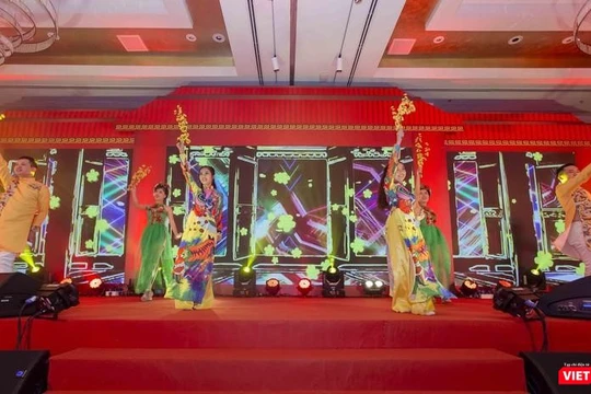 Lễ hội Tết Việt 2020 hồi đầu năm ngoái đã thu hút hơn 50.000 khách tham dự (Ảnh: TB) 