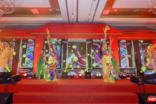 Lễ hội Tết Việt 2020 hồi đầu năm ngoái đã thu hút hơn 50.000 khách tham dự (Ảnh: TB) 