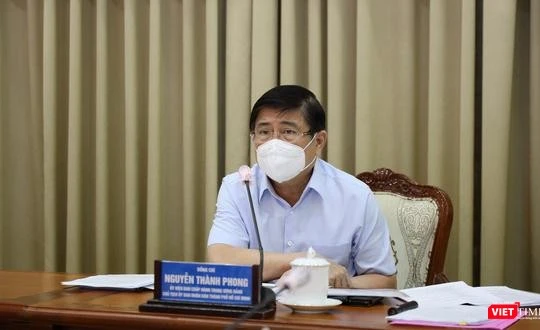 Chủ tịch UBND TP.HCM Nguyễn Thành Phong - Ảnh: TTBC