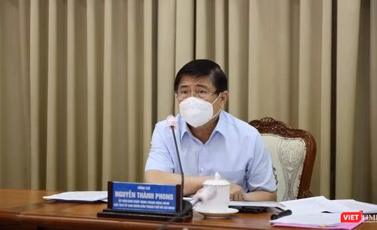 Chủ tịch UBND TP.HCM Nguyễn Thành Phong - Ảnh: TTBC
