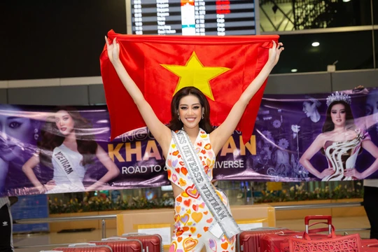 Hoa hậu Khánh Vân vừa đến Mỹ đã được dự báo có thể vào Top 21 Miss Universe