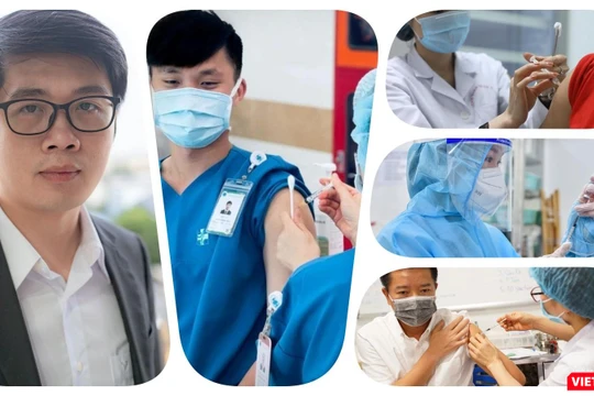 TS Bùi Lê Minh – Trưởng Ngành Công nghệ Sinh học (Viện Kỹ thuật Công nghệ cao, Đại học Nguyễn Tất Thành) trả lời phỏng vấn của VietTimes về vaccine Nanocovax, cho rằng cần có bằng chứng trực tiếp để làm cơ sở cấp phép. Ảnh: Hòa Bình